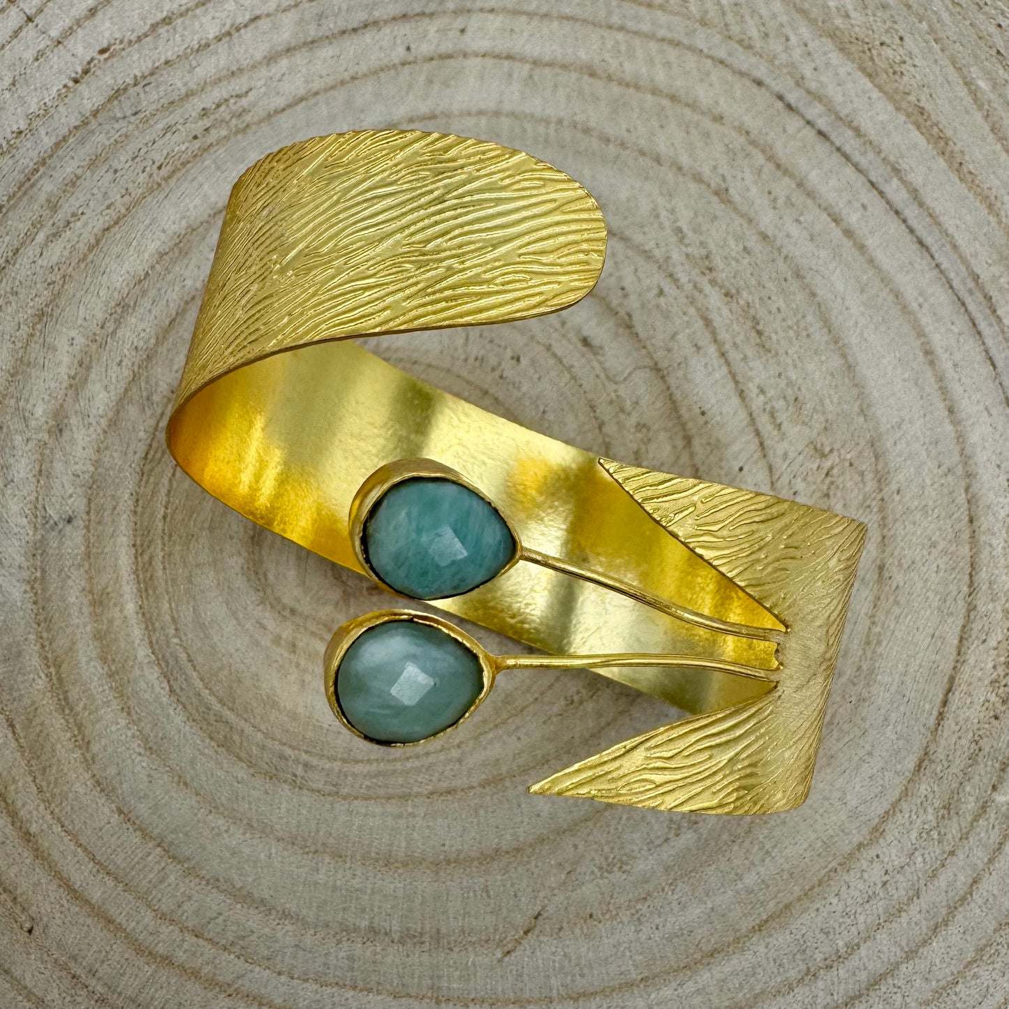 Pulseira Chapa, Pedras Pequenas (Variedades) Verde