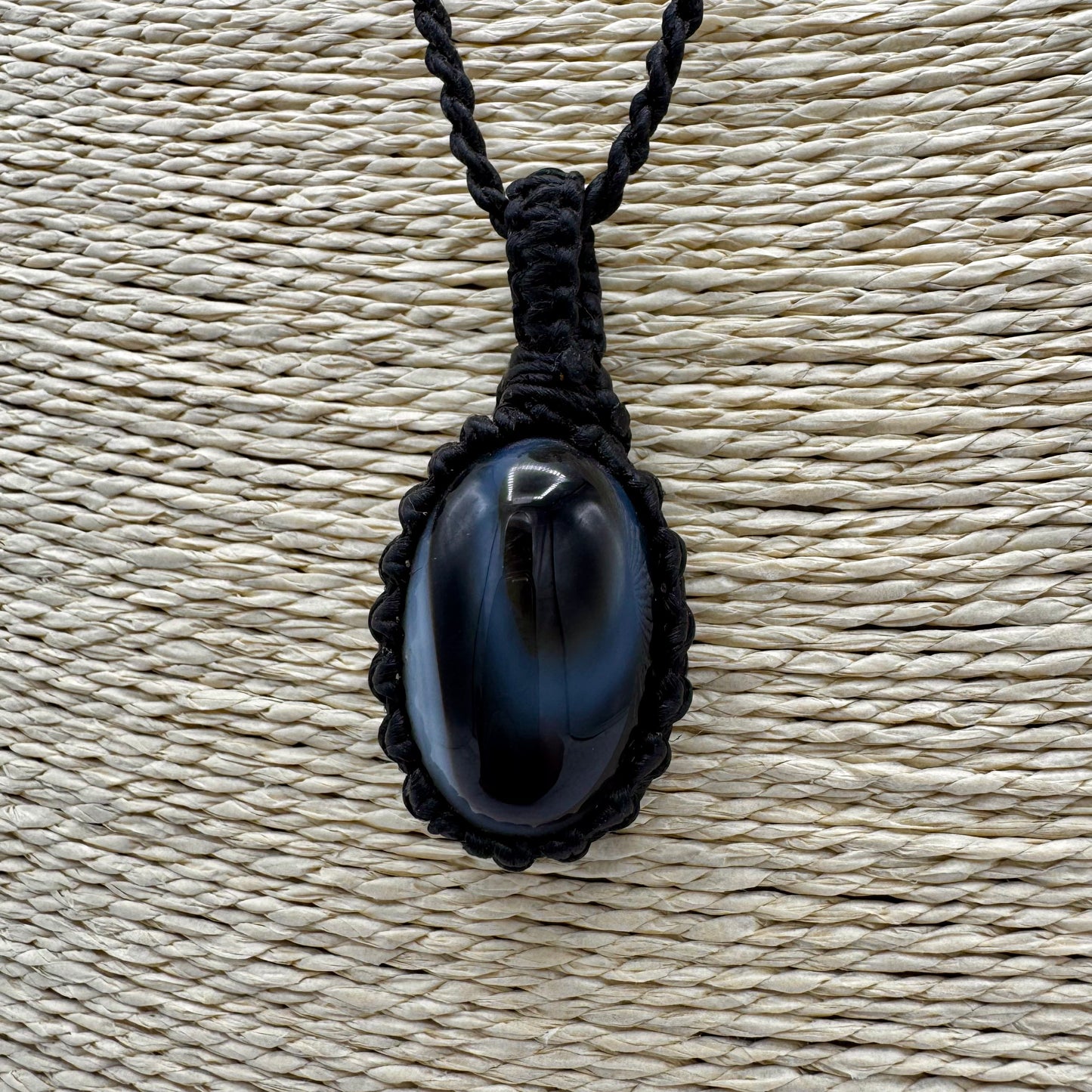 Fio Macramê Oval de Sardonix