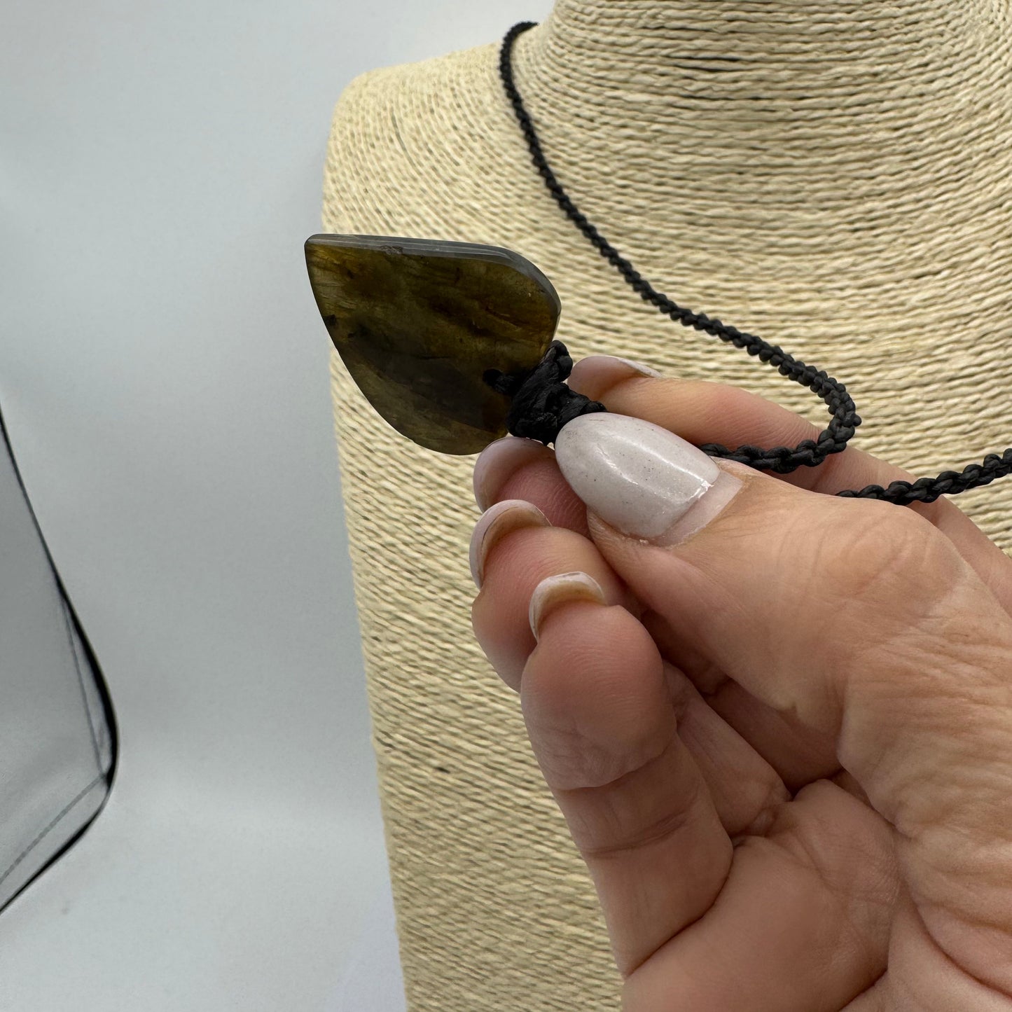 Fio com Corção em Labradorite
