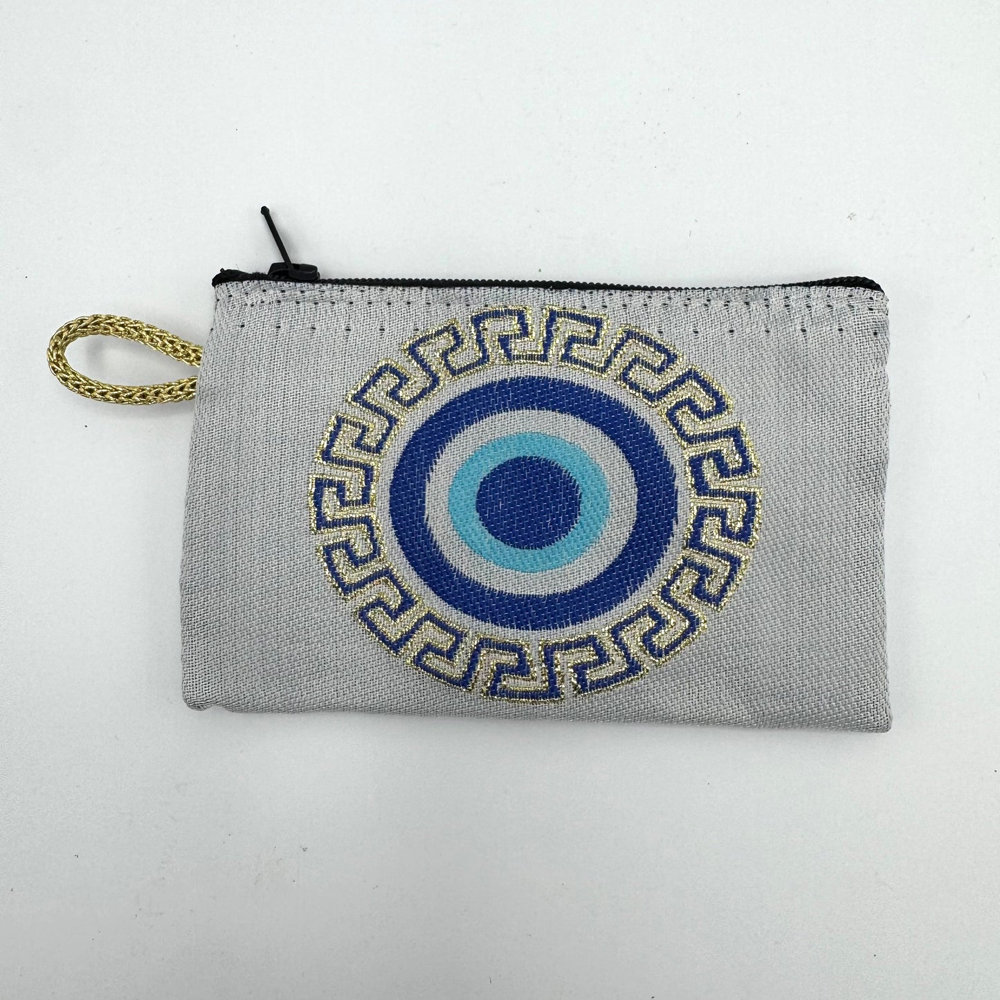 Bolsa Pequena Olho Grande de Mau Olhar Branco