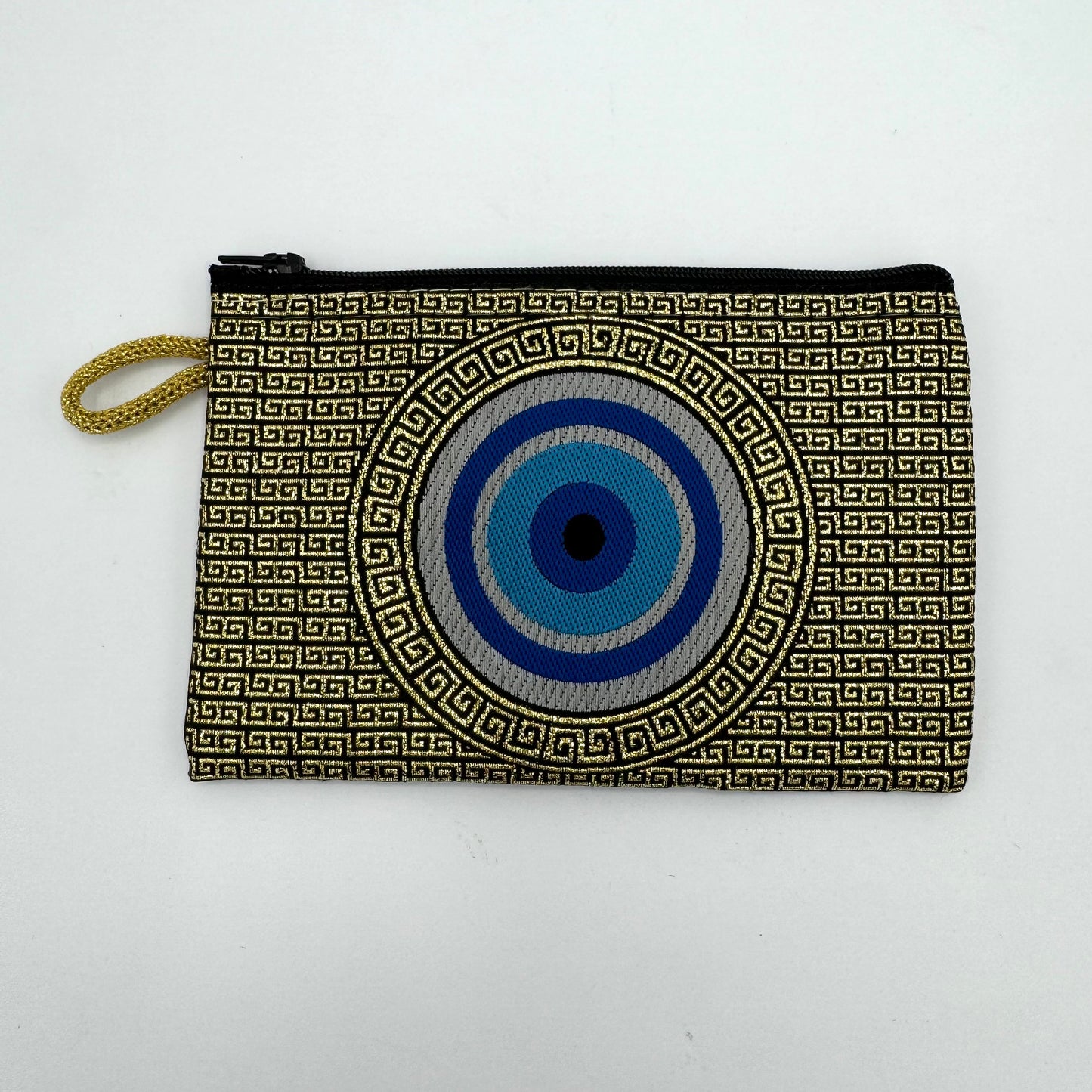 Bolsa Grande Olho Turco Dourado