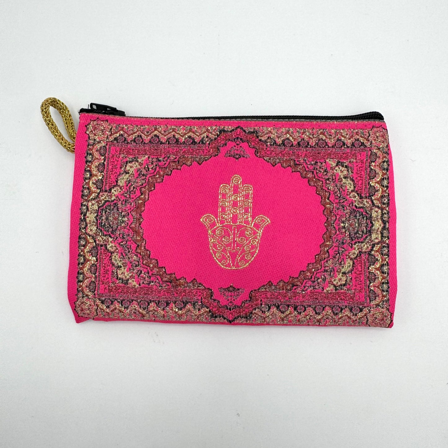 Bolsa Grande Mão Rosa