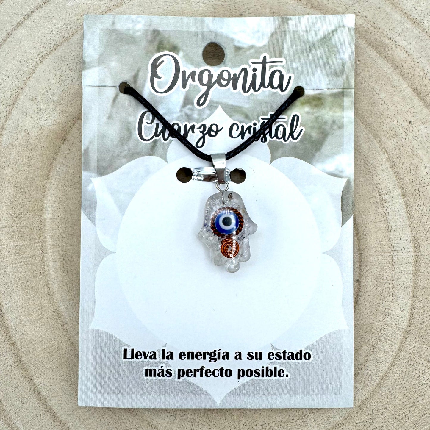 Fio Mão Organita com Olho Turquo (VARIEDADES)