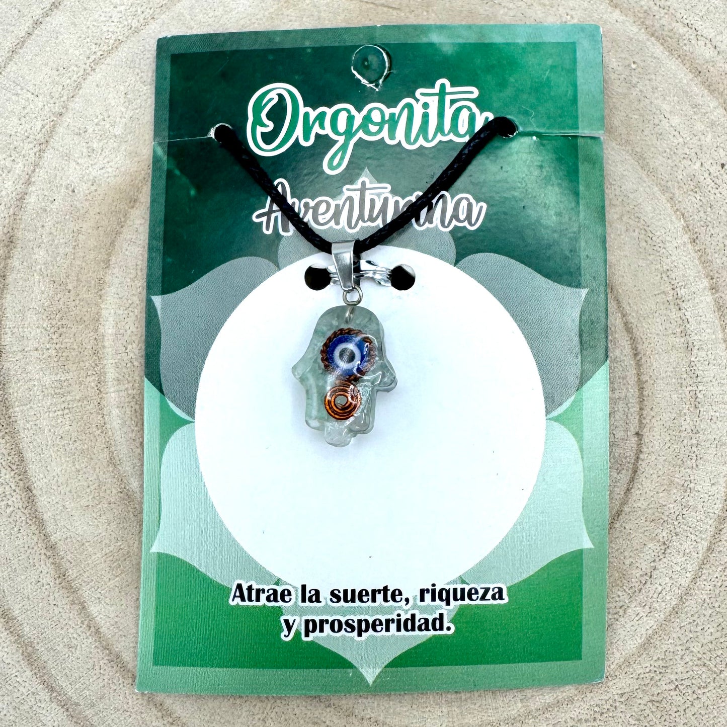 Fio Mão Organita com Olho Turquo (VARIEDADES)