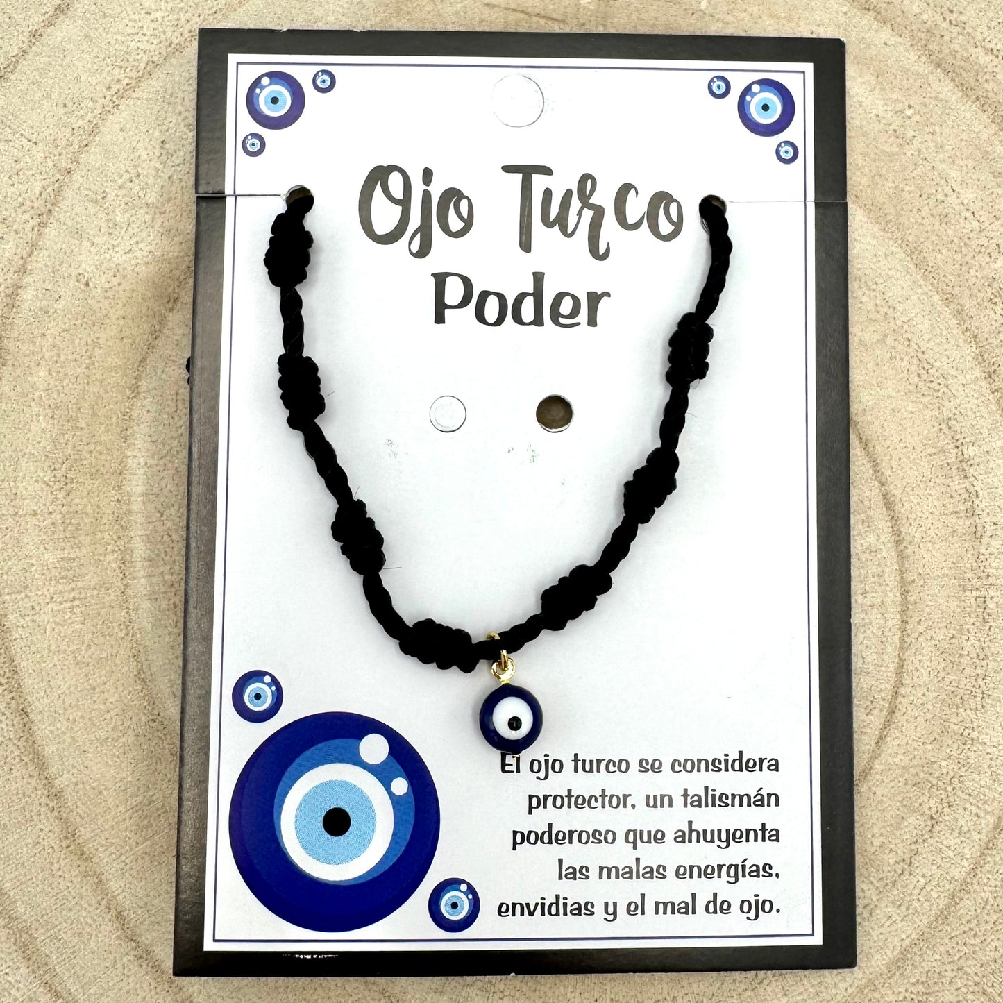 Pulseira 7 Nos com Olho Laranja