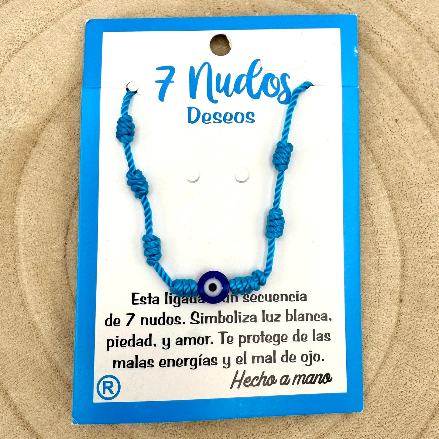 Pulseira 7 Nos com Olho Laranja