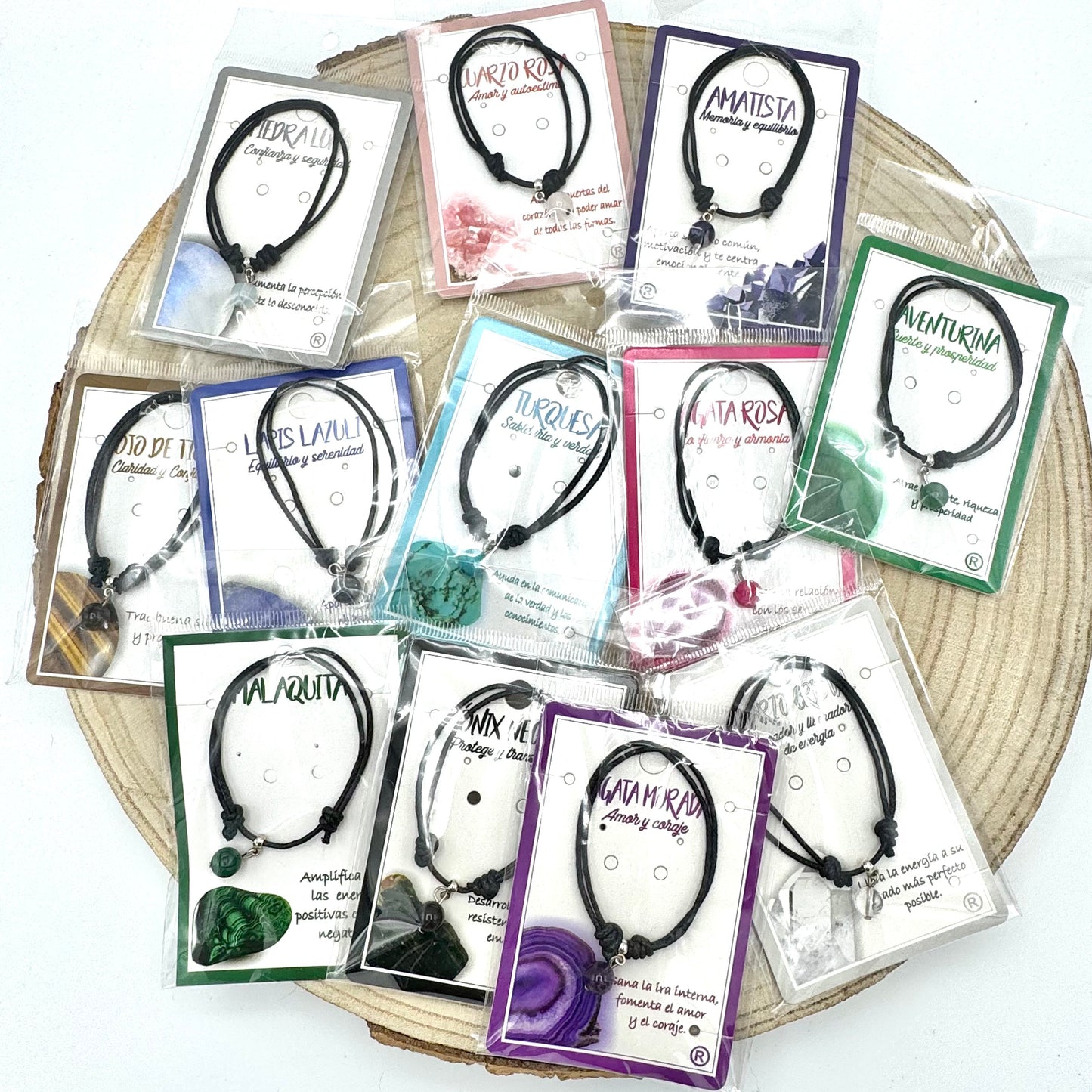 Pulseira Miçanga e Pedra (VARIEDADES) 10