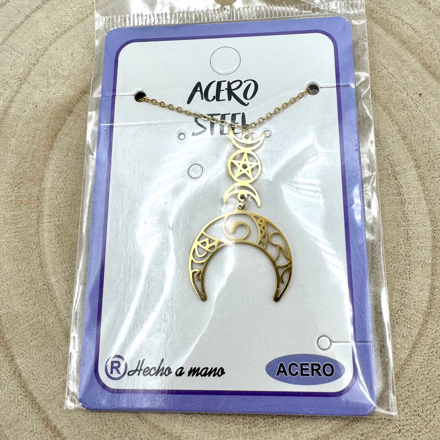 Fio Aço Inox Simbolos (Dourado) VARIEDADES