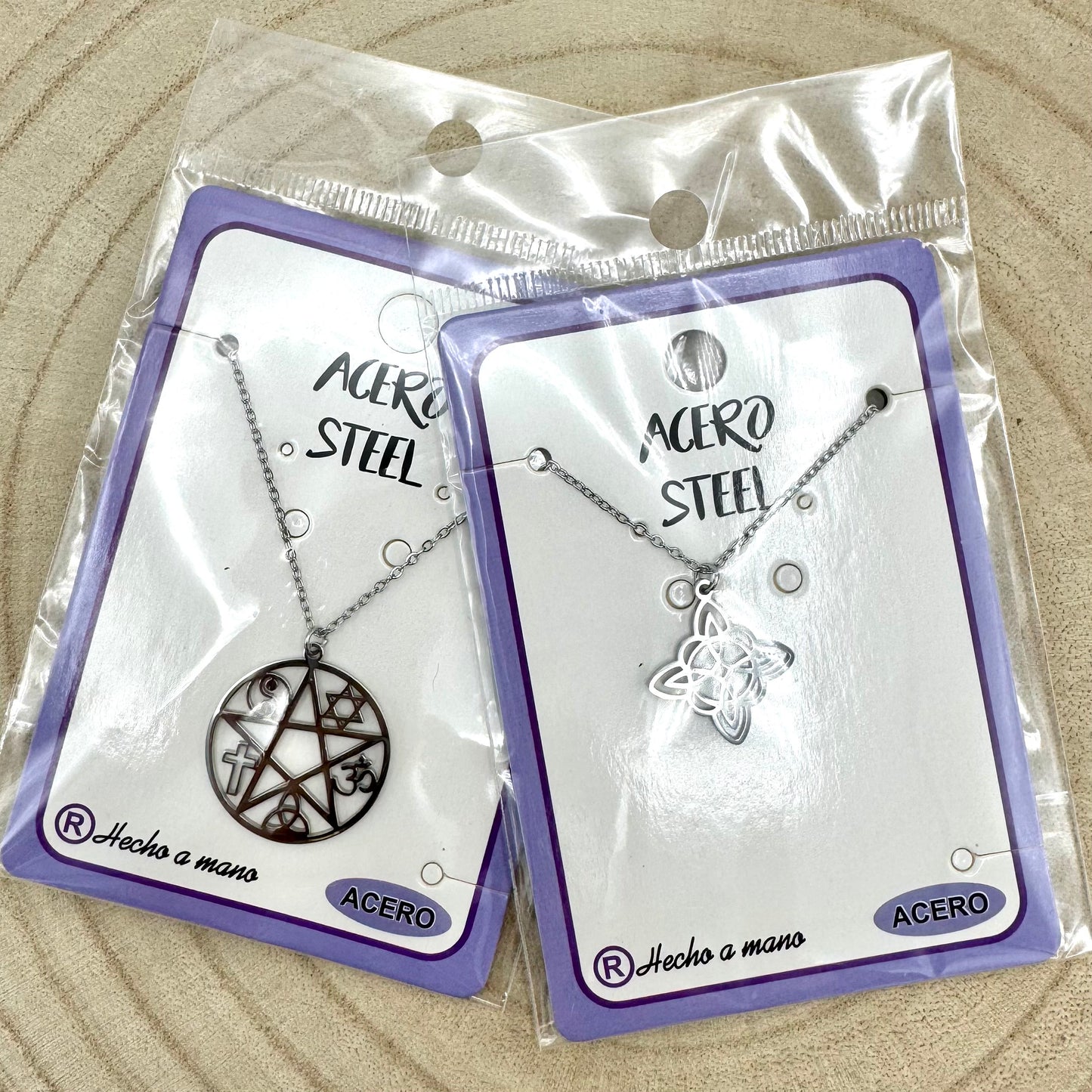 Fio Aço Inox Simbolos (Prata) VARIEDADES