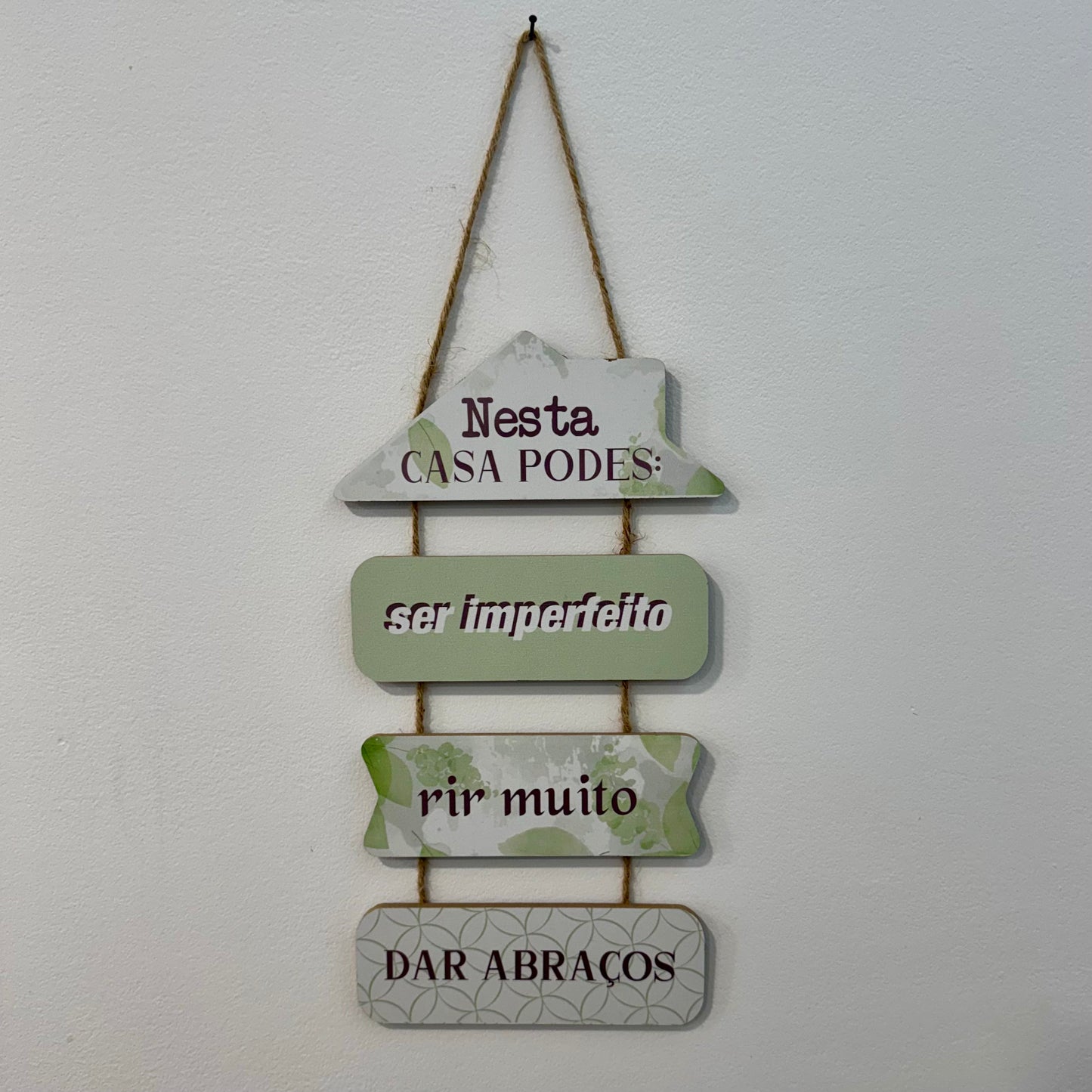 Placa Parede MDF (51x20cm)