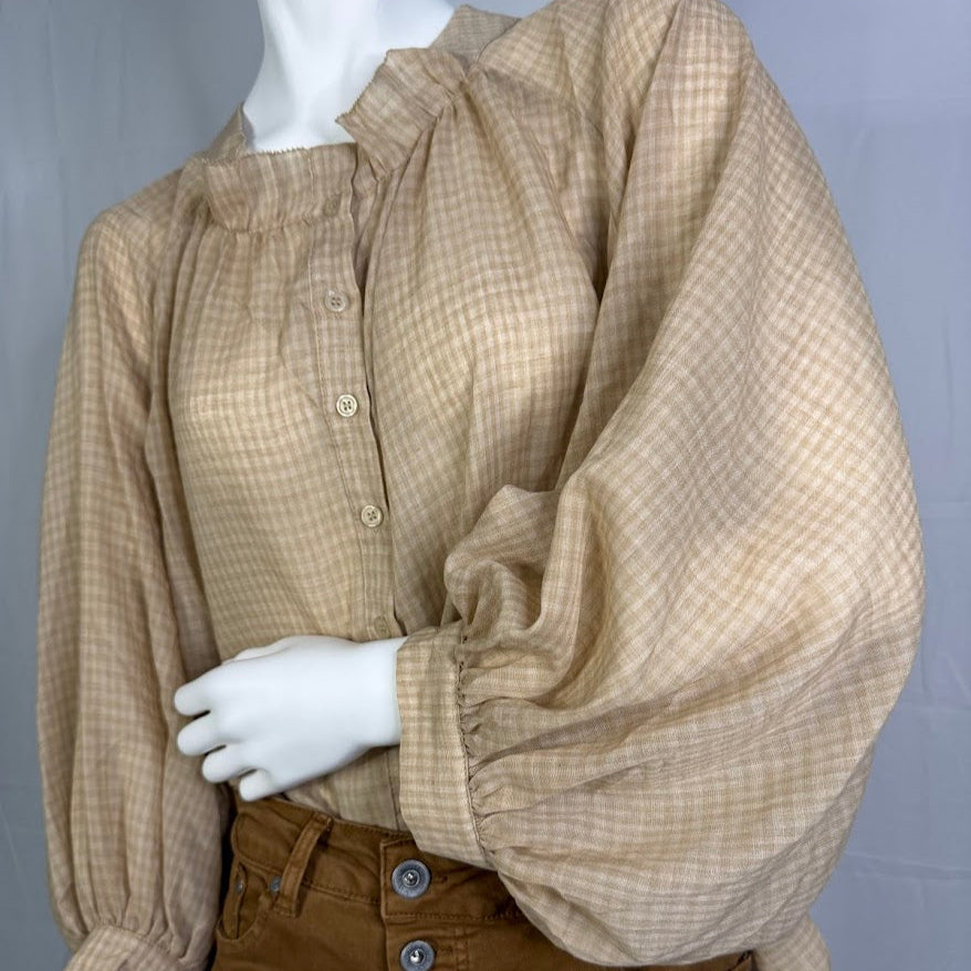 Camisa Manga Labão Cinza