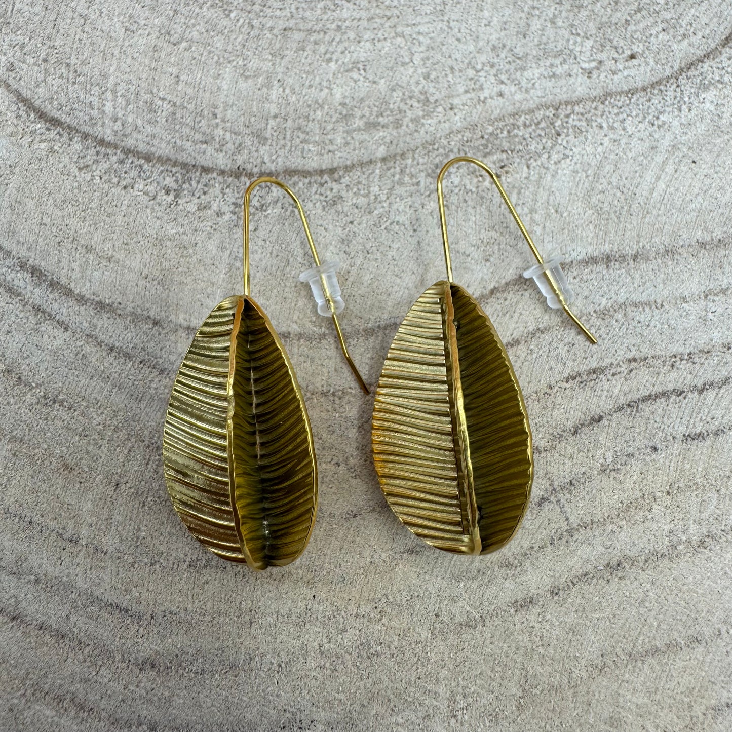 Brincos Semente 3D Dourado