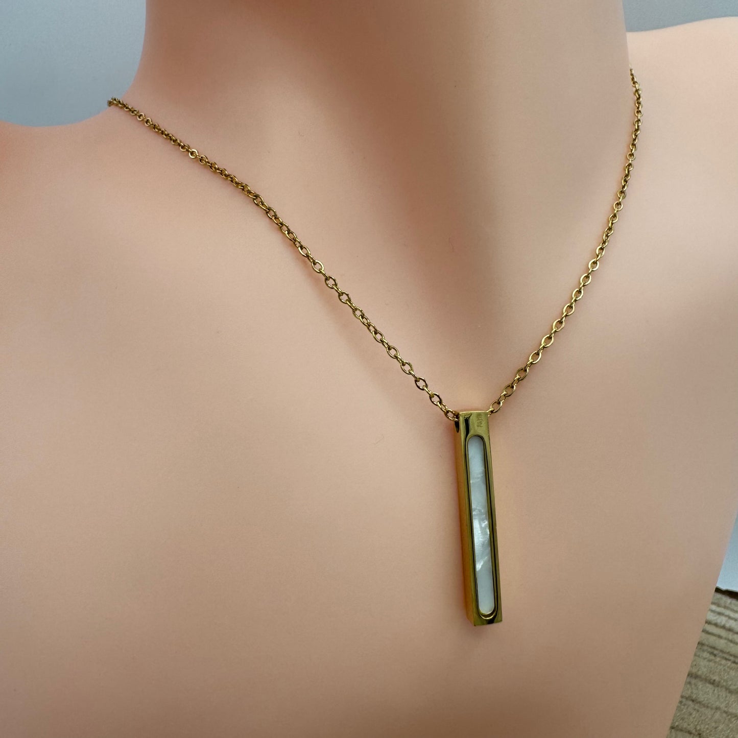 Fio Traço com Madre Pérola Dourado