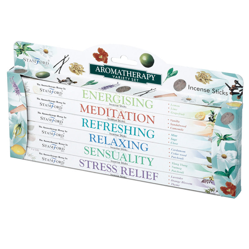 Set de 6 Aromas Varas Incenso Stamford - Aromatico