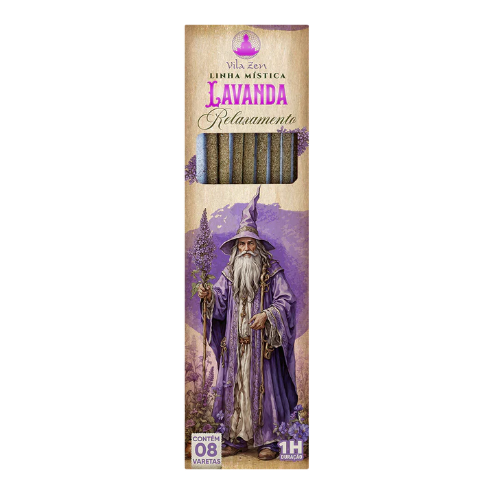 Incenso Vila Zen Lavanda - RELAXAMENTO