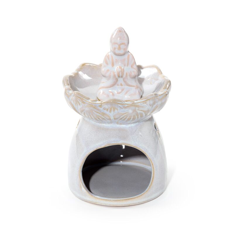 Queimador de Óleo Eden Flor de Lóttus de Buda Tailândês