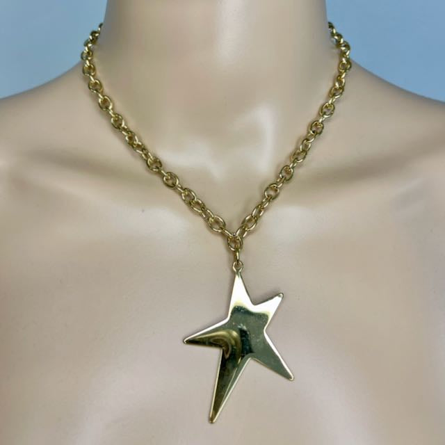 Fio Estrela Grande Dourado