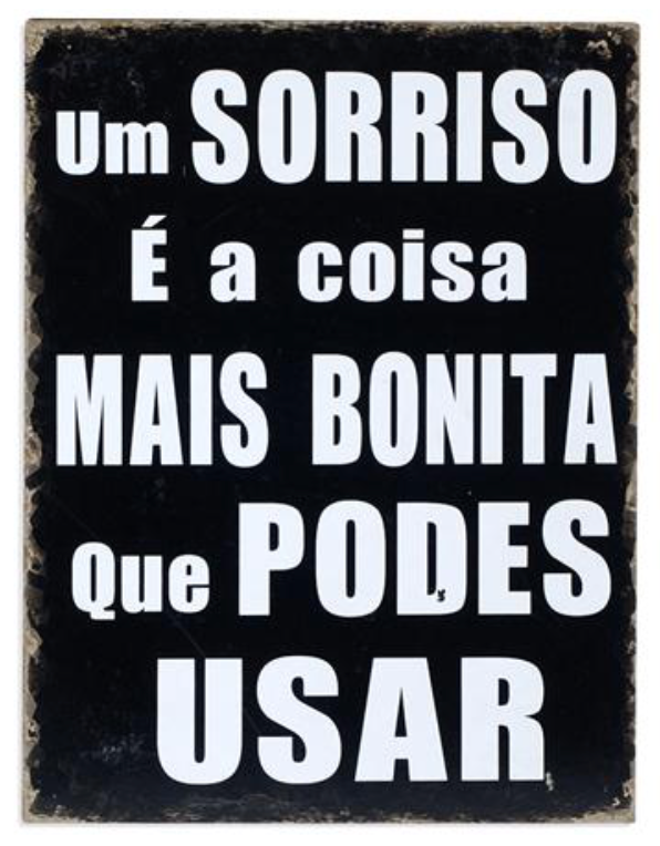 Placa Um Sorriso 13773