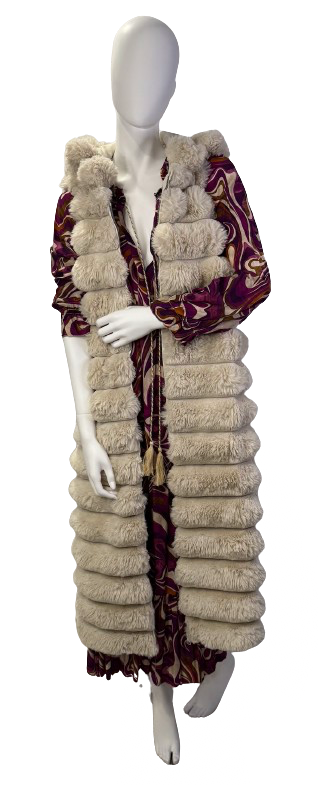 Vestido Estampado Comprido