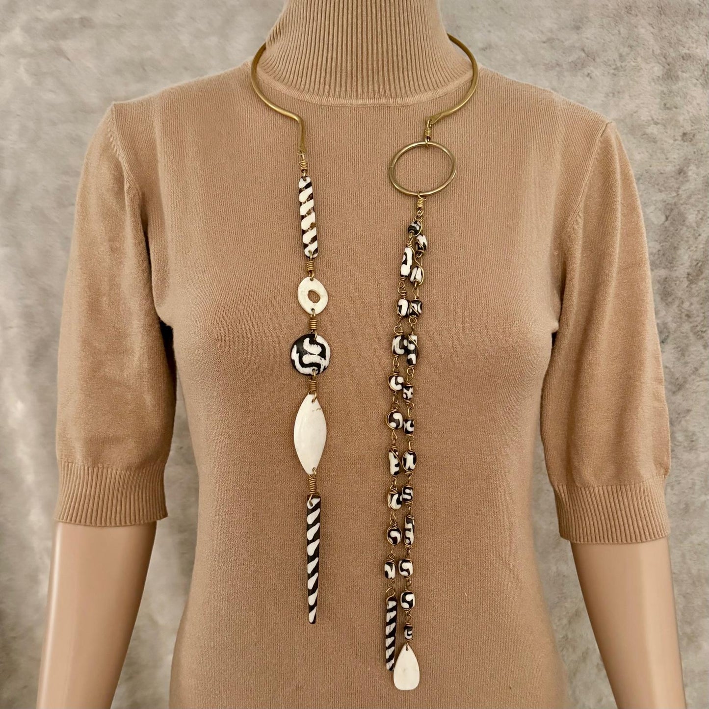 Colar Duplo Cair (Variedades) Estilo 4