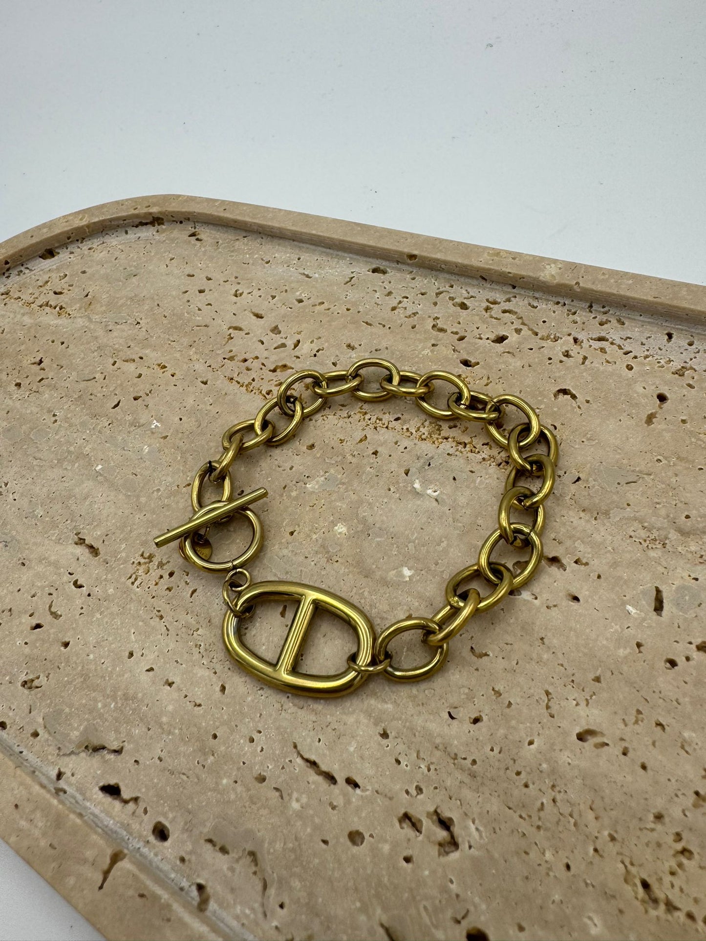 Pulseira Cadeado Aço 3 Cores (VARIEDADES) Prateados
