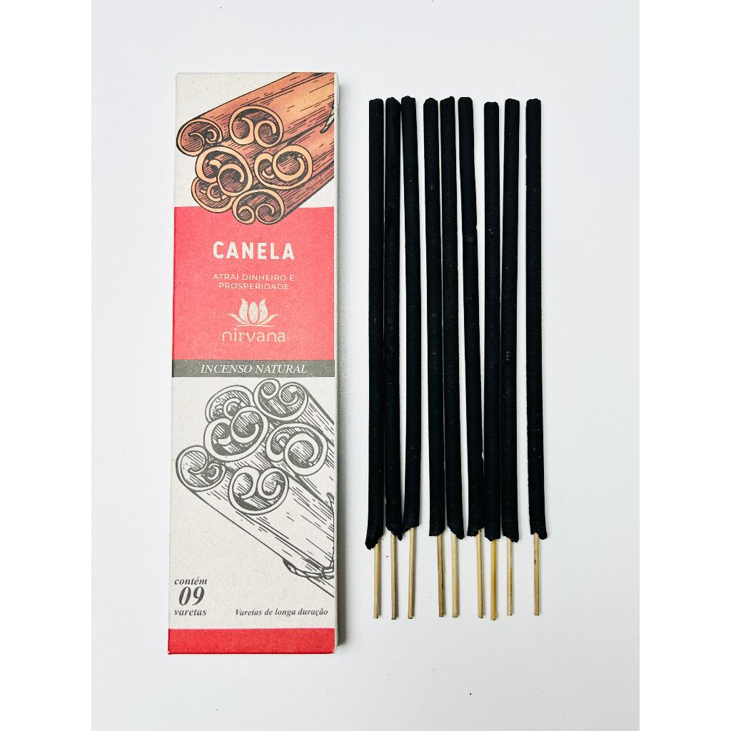 Incenso PREMIUM Nirvana Natural CANELA