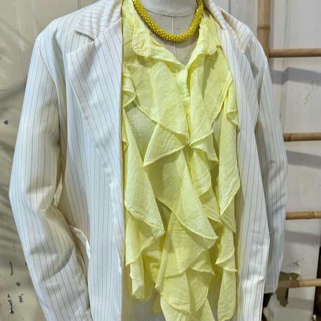 Camisa Folhos (Variedades) Rosa