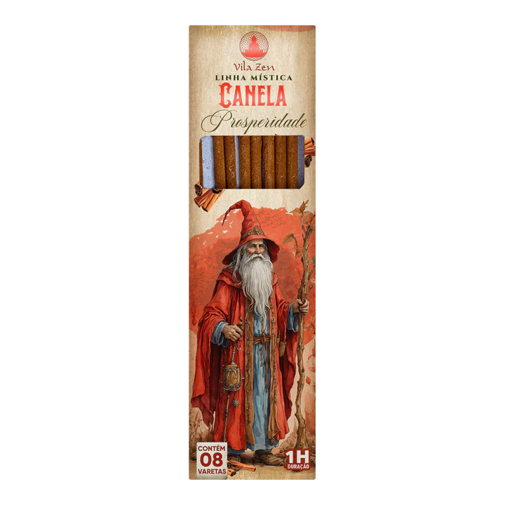 Incenso Vila Zen Canela - PROSPERIDADE