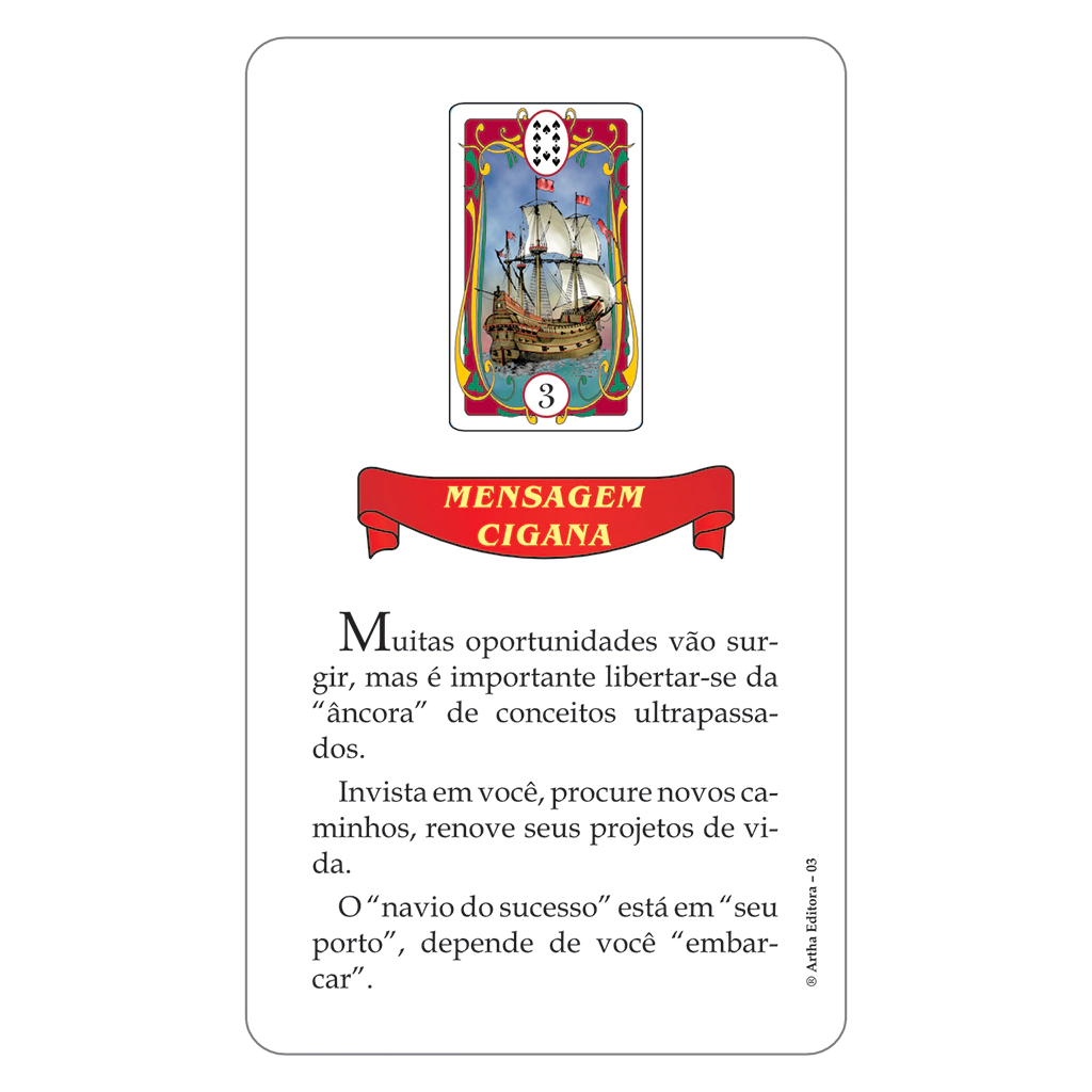 Mensagens Ciganas - 53 Cartas