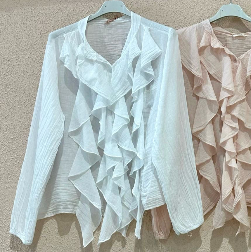 Camisa Folhos (Variedades)