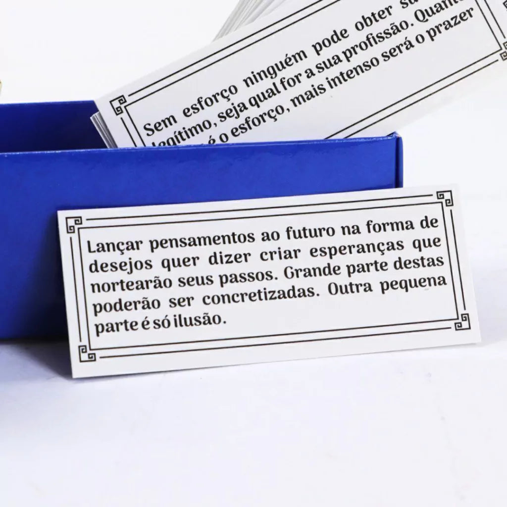 Oráculo Sementes Reflexão - 86 Cartas