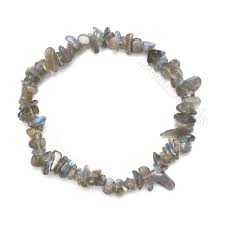 Pulseira Cascalho Labradorite