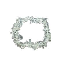 Pulseira Cascalho Cristal