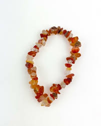 Pulseira Cascalho Cornalina