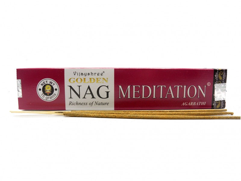Incenso Nag Shampa Golden Meditacao