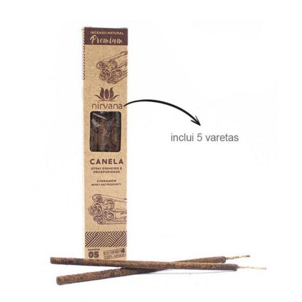 Incenso Green Tree Nirvana 15GRMS (Variadades) Canela