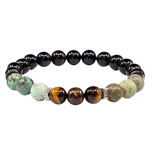 Pulseira Abre Caminhos - Esferas 8 mm - Essencia Pura