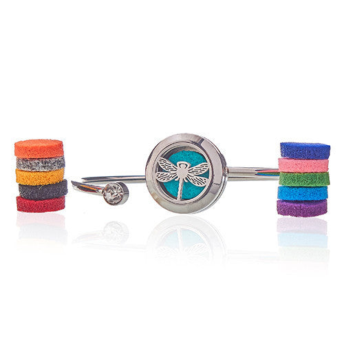 Pulseira de Cristal de Aromoterapia Libelinha