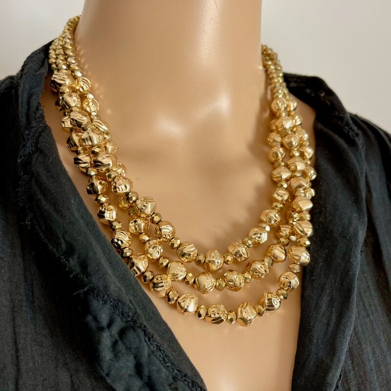 Colar Dourado Daisy