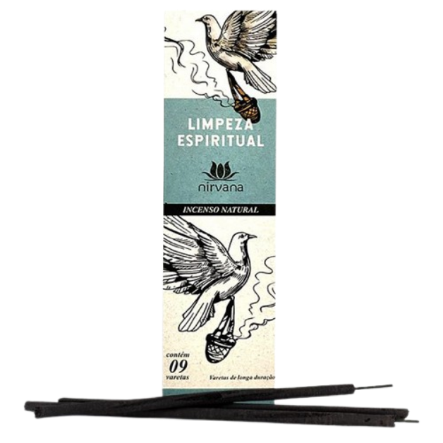 Incenso PREMIUM Nirvana Natural LIMPEZA ESPIRITUAL