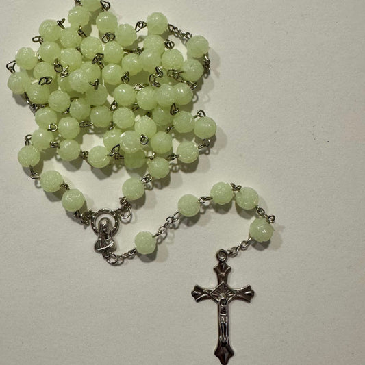 Terço Fluorescente N Sra Fatima (55cm)