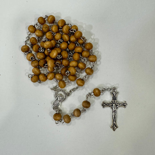 Terço Religioso Madeira (49x4mm)