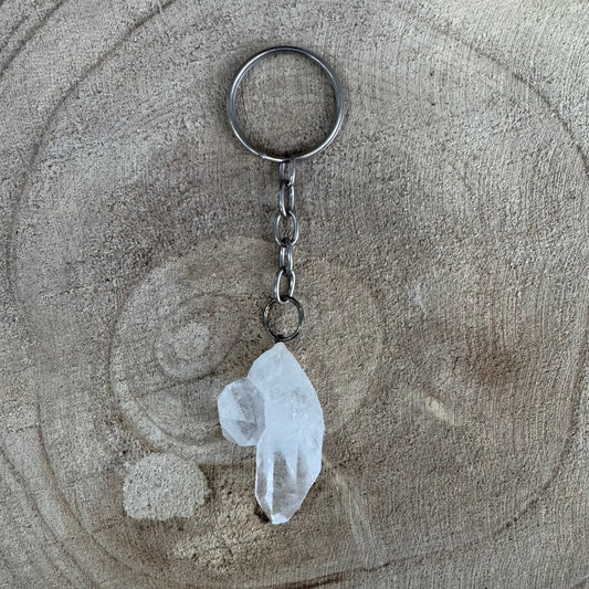 Porta Chave Pedra, Cristal/Quartzo Bruta