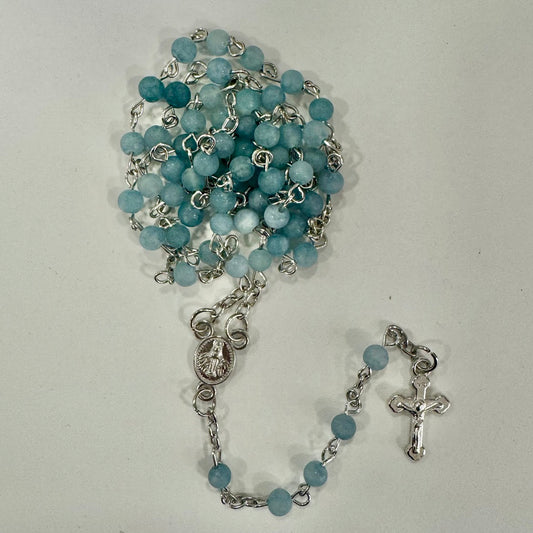 Terço Religioso Pedra (38x4mm)