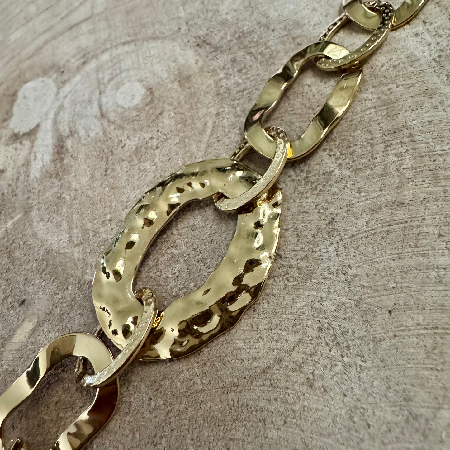 Pulseira Larga Argola Grande