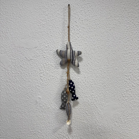Sardinhas Tecido Pq (Azul/Cinzento e Branco)