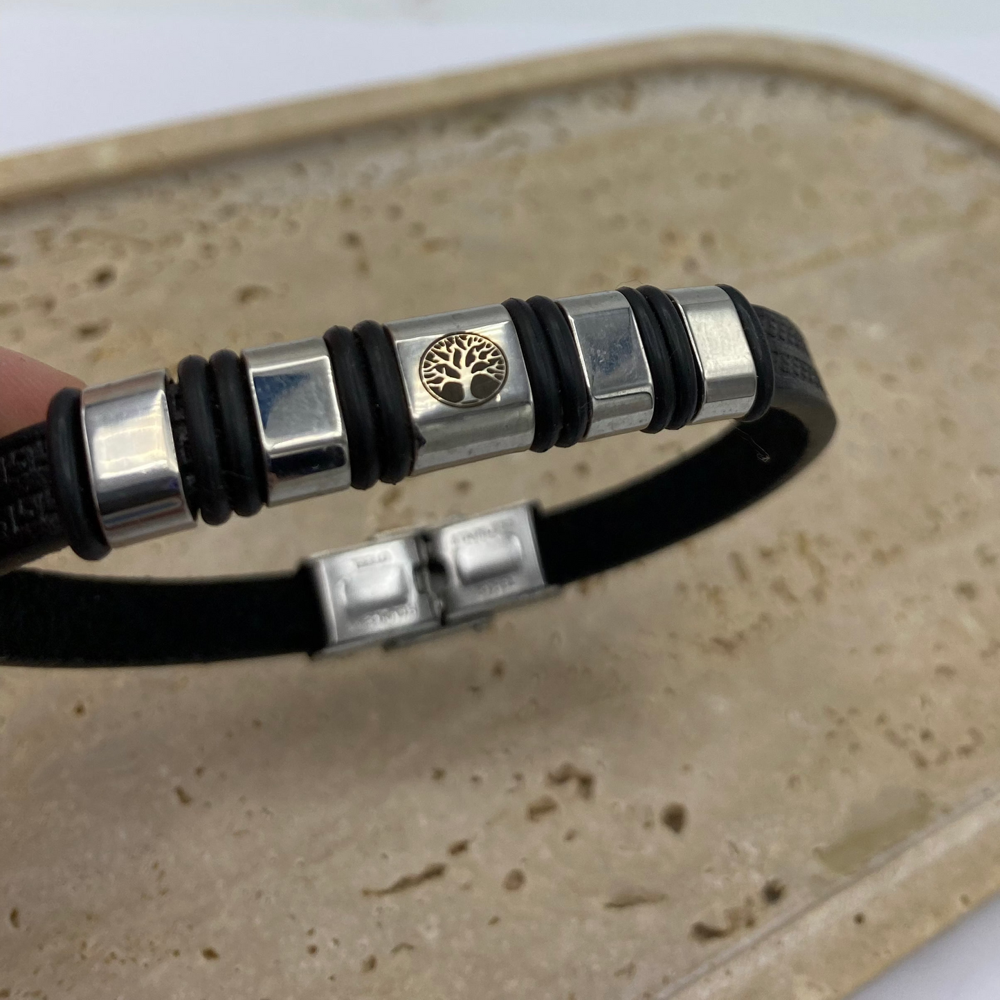 Pulseira Homem Multiplas Pele Assas
