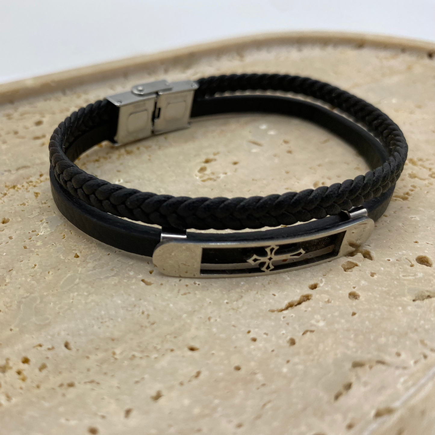Pulseira Homem Multiplas Pele Assas