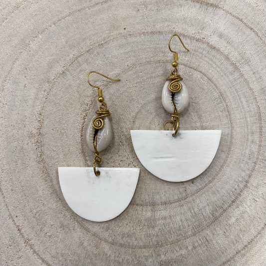 Brincos Jalil II, (VARIEDADES) Pretos e Brancos Branco