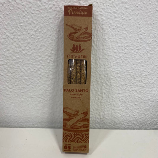 Incenso PREMIUM Nirvana Pau Santo Natural